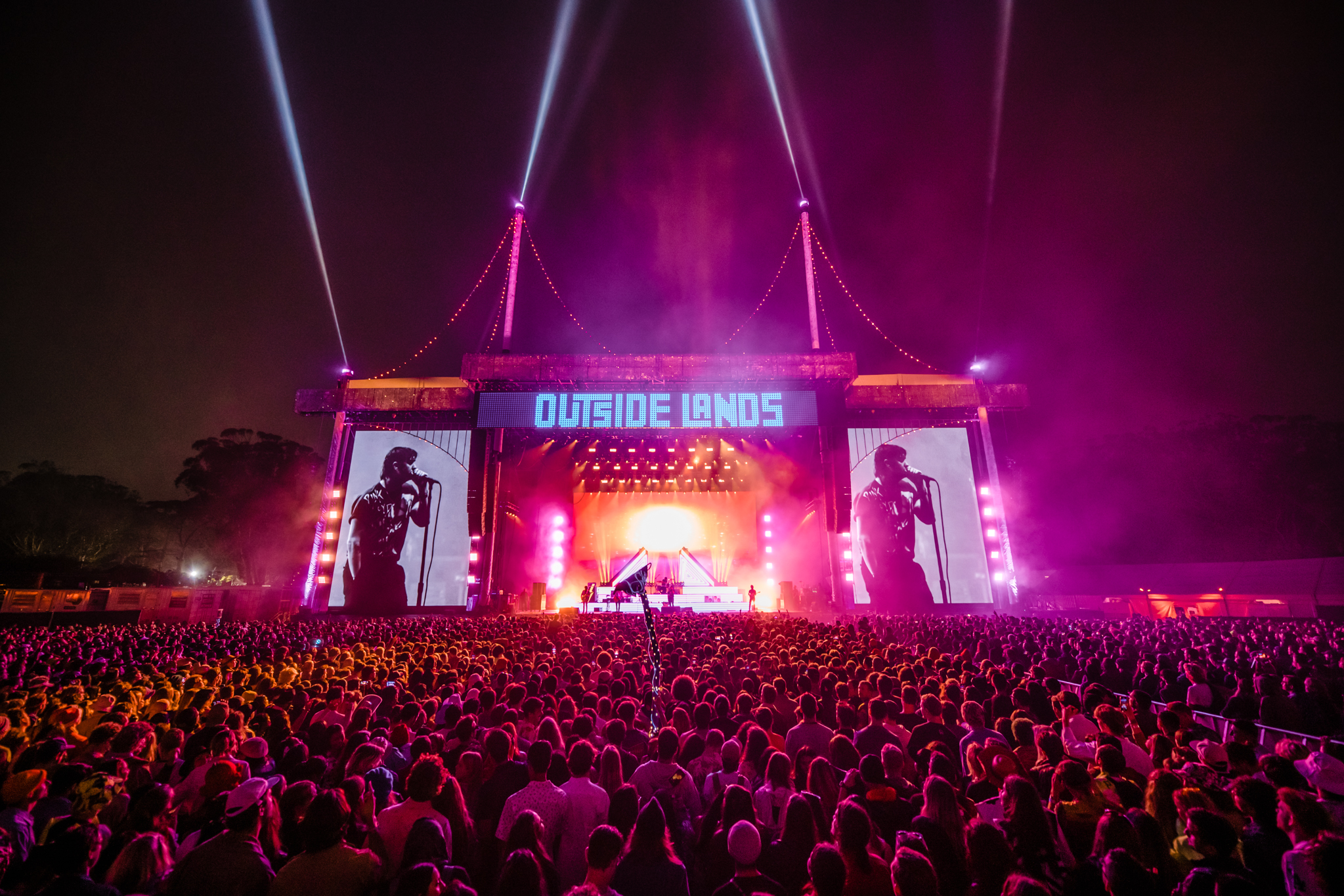 Outside Lands main stage concert